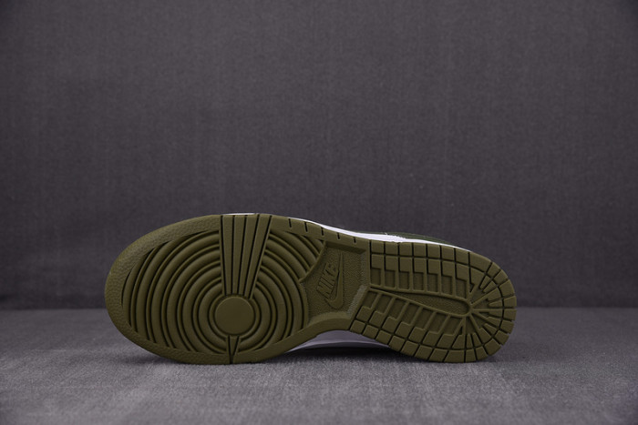 nike dunk low medium olive dd1503-120