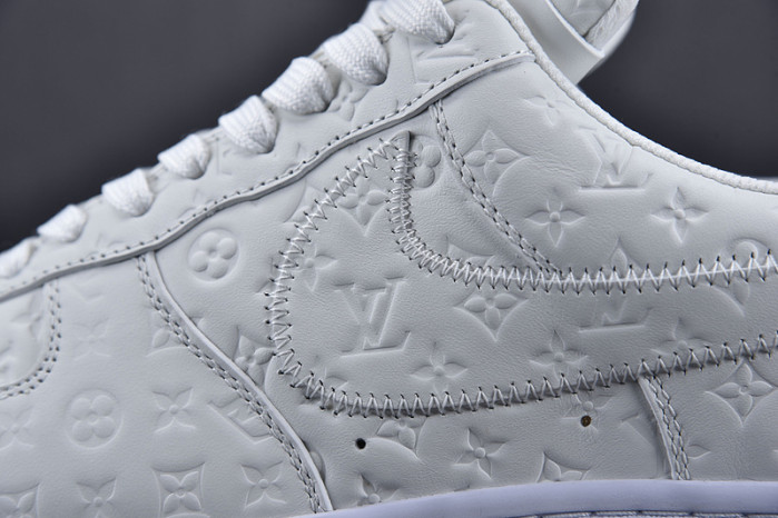 nike low air force 1 x white