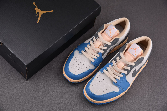 air jordan 1 low vintage unc grey dz5376-469