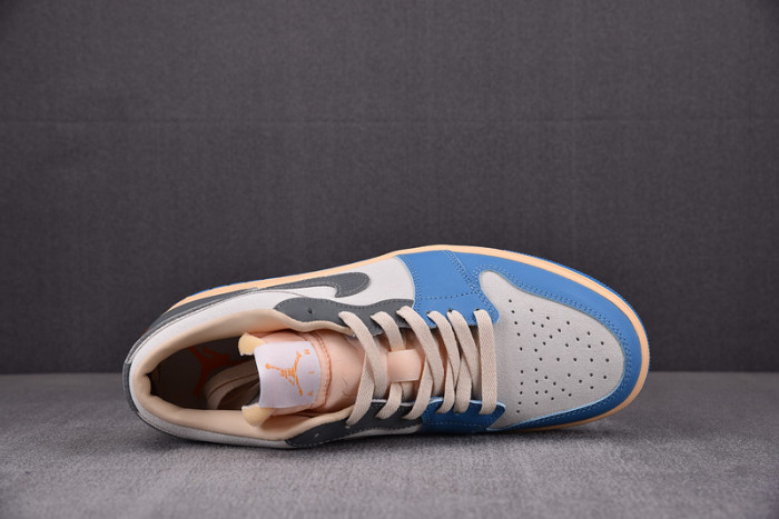 air jordan 1 low vintage unc grey dz5376-469